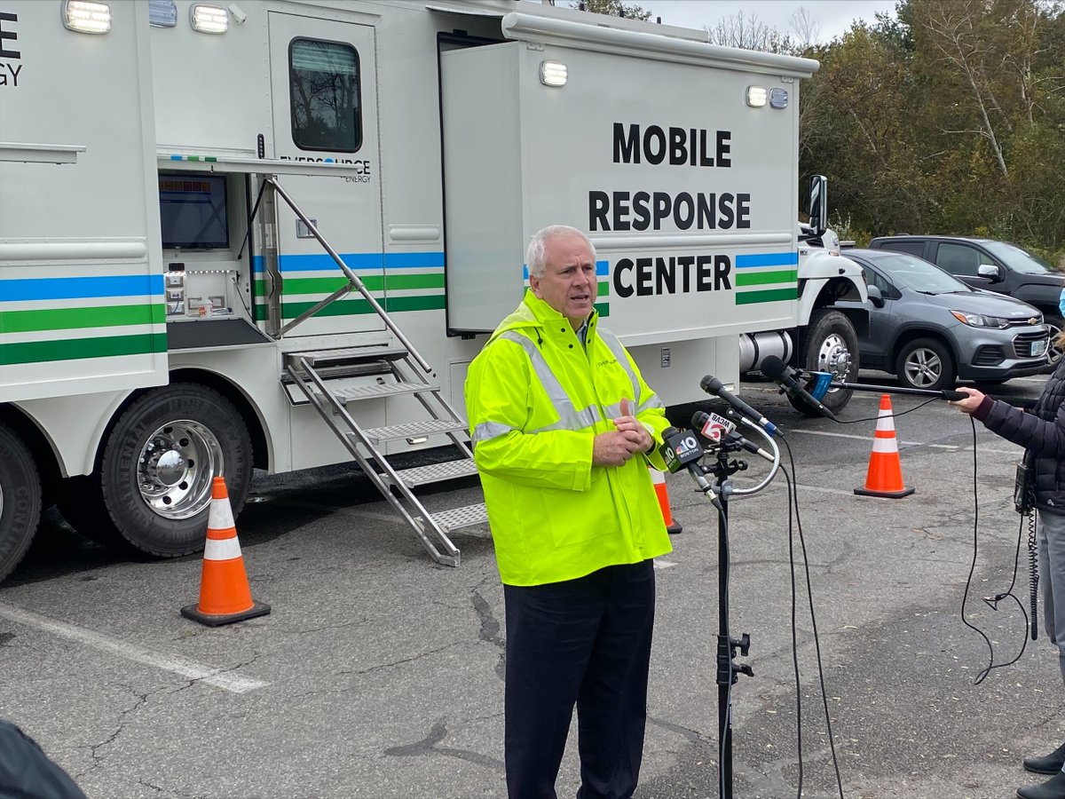 President &amp; CEO Joe Nolan’s update on restoration: “We’ve got resources, we’ve got equipment, we’ve got whatever materials will be needed. Tonight when the sun goes down you’ll see an extraordinary drop in the amount of customers that are without power I can promise you that.”