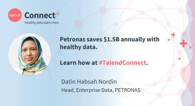 Join us for #TalendConnect! Find out how <a href="/petronas/">PETRONAS</a>, a global energy group, is saving $1.5B annually with healthy data using <a href="/Talend/">life</a>. #GDPR #datahealth #datagovernance bit.ly/3bmc49O