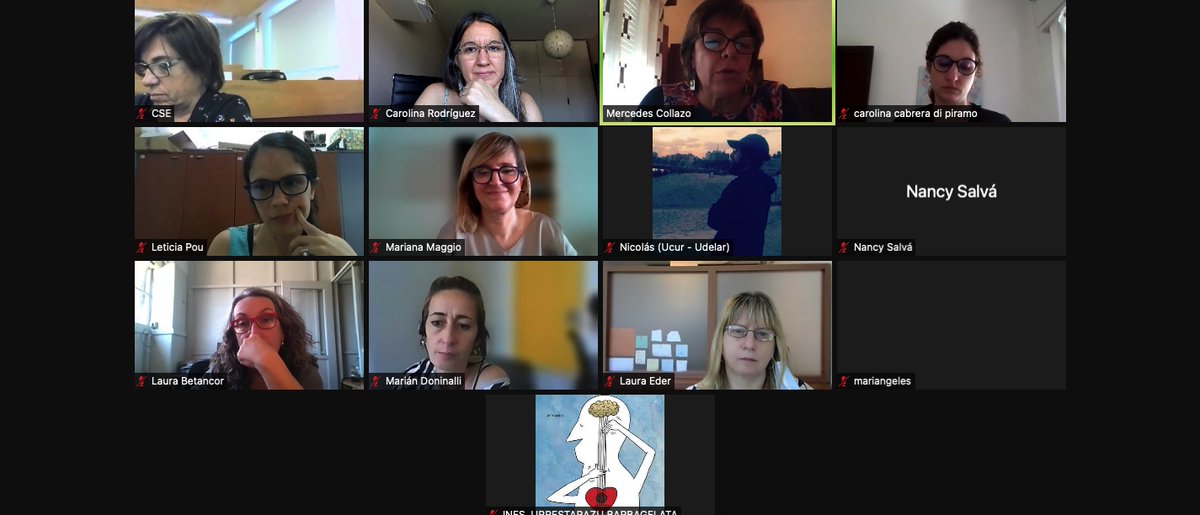 Carolinacabocla's tweet photo. Viendo, escuchando, aprovechando la oportunidad que nos da #JIES @jiesudelar @cseudelar @Udelaruy de encontrarnos con @marianamaggio https://t.co/58XAxJYz3H