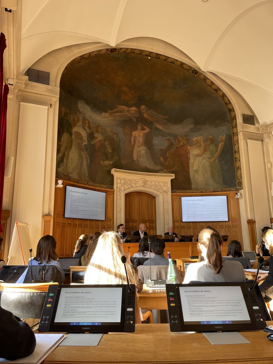 Colloque <a href="/IP_Assas/">IP Assas</a> : le contentieux de la propriété intellectuelle dans le tourbillon des règles de procédure 📚

#propriétéintellectuelle #IP #colloque #procédure #IPlaw