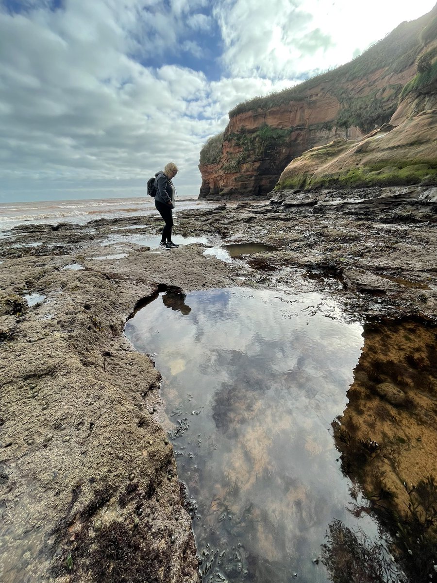 cjknight65's tweet photo. Rock pools @LadramBay Wednesday https://t.co/k2oesj6Ypb