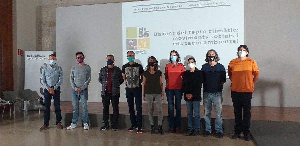 GVA_CEACV's tweet photo. Comencem la jornada de reflexió i debat DAVANT EL CANVI CLIMÀTIC, MOVIMENTS SOCIALS I EDUCACIÓ AMBIENTAL. https://t.co/DNtcQ2tj7W