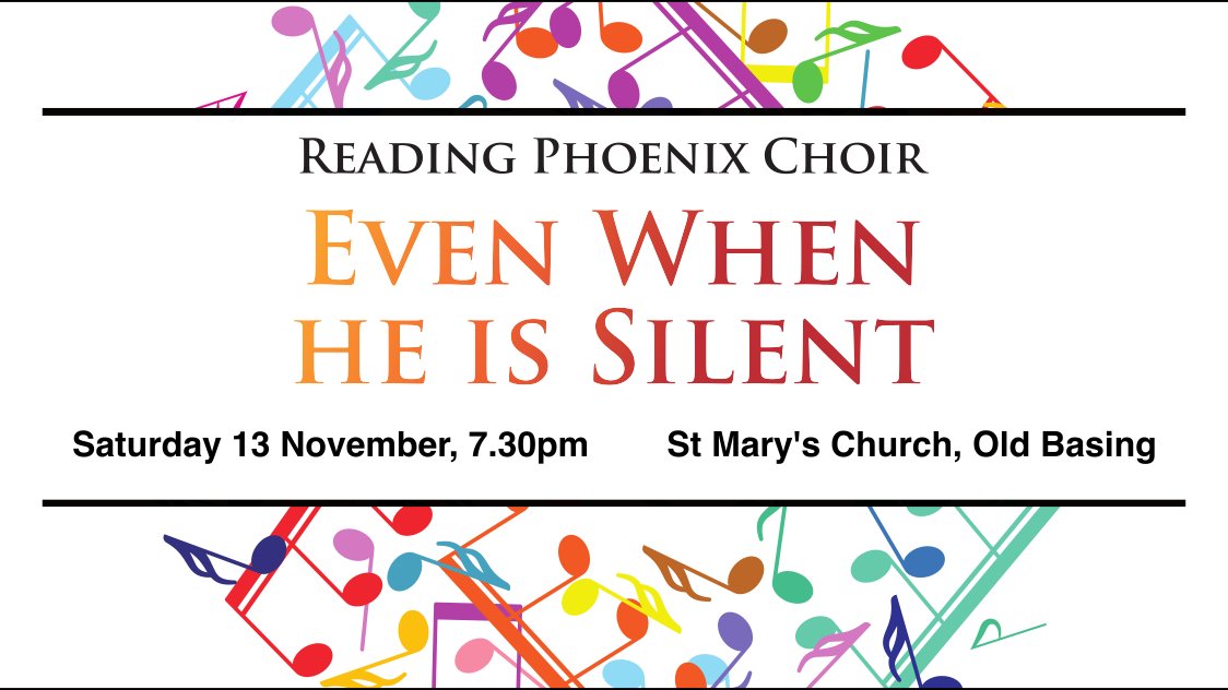 We loved performing last weekend. If you want to see us sing, your next chance is on Saturday 13th November in OId Basing. To buy your tickets visit readingphoenixchoir.com/OldBasing21
We can't wait to see you there! #rdguk #singing