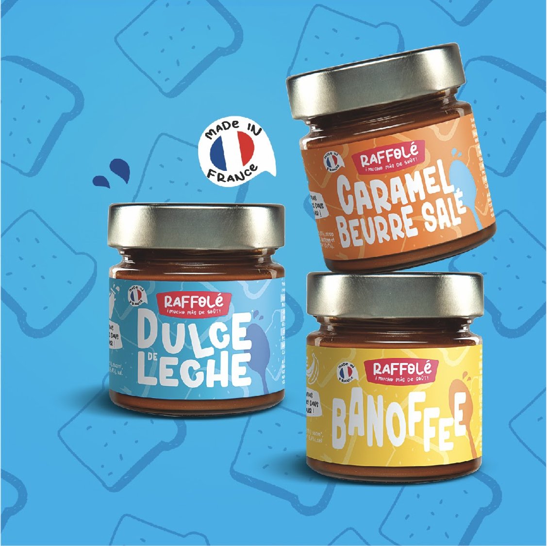Un pack très LÉCHÉ 
Raffolé sort sa pâte à tartiner dans un tout nouveau packaging et ça ne peut que donner l’appétit 😋