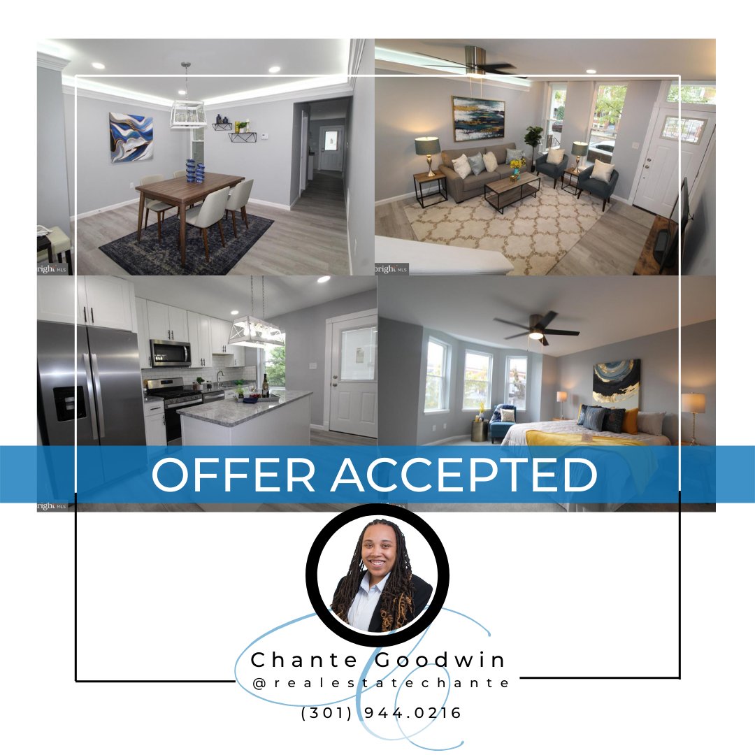 OFFER ACCEPTED! Another renter ➡️ homeowner COMING SOON! We're going this way 🔝 you coming or not? #letsgetyouhome

Reach out to me when you're ready to discuss how you can get started. Even if your not ready now, let's discuss your goals develop a game plan to reach them.