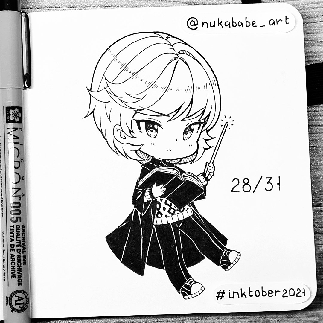 nukababe's tweet photo. Getting closer to the end of #basetober with this wizard dude from chibi pose set no. 99 ✨
#Inktober #inktober2021 #inktober2021day28 #basetober2021 https://t.co/SsJuB5iMBd