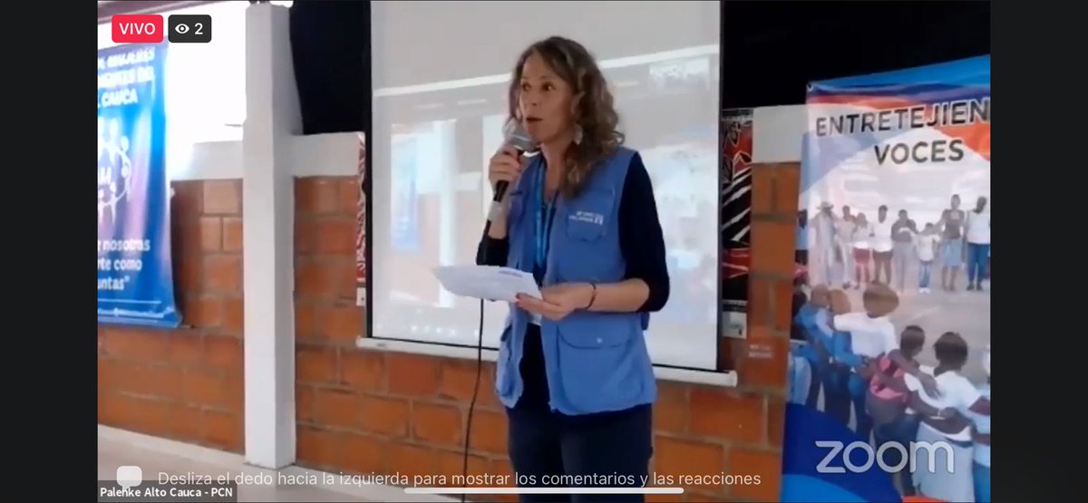 Lanzamiento del SI ASOM. Porque  Ser , Hacer y Estar en nuestros territorios debe ser posible, desde Asom le seguimos apostando a la Paz y al ejercicio pleno de nuestros derechos humanos  y étnico territoriales.