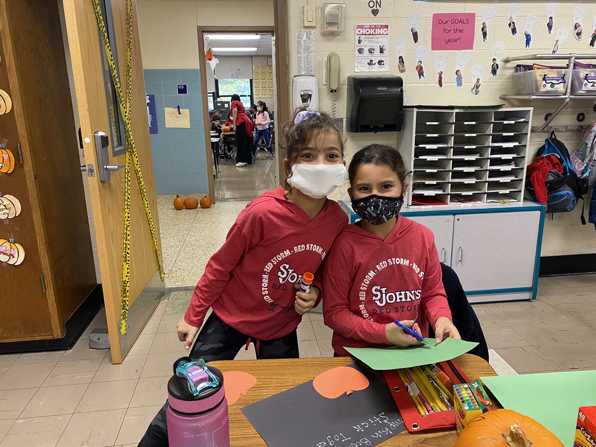 First Friendship Day in the books! Thank you for a fun day Mrs. Tarkin and Mrs. Lazaridis! 🎃🎃🎃 #wearebethpage @lazaridis4th