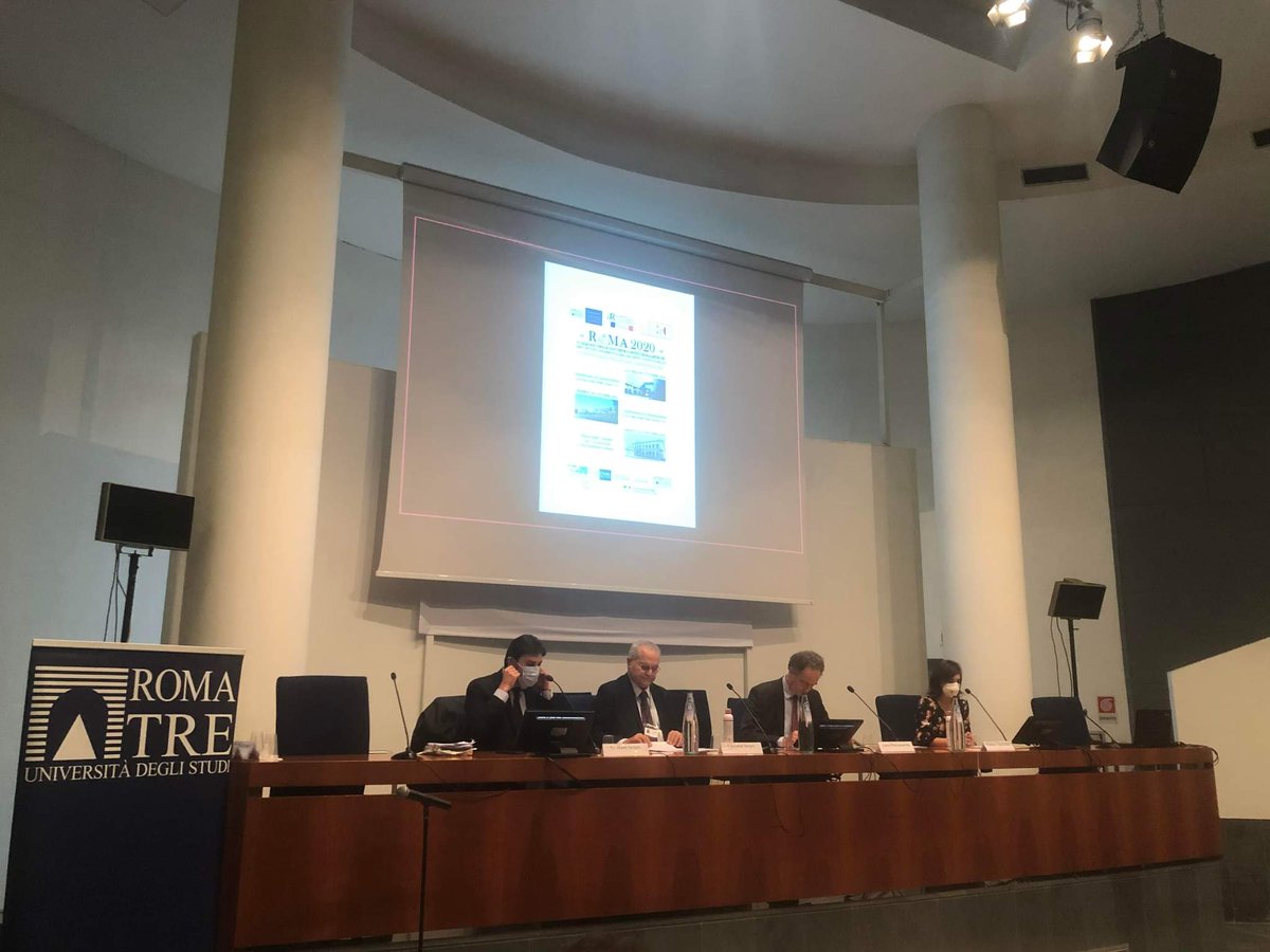 Commission_JRC's tweet photo. Ouverture à l'Université Rome III du colloque franco-italien pour les 10 ans de la Commission, de belle augure avant le dialogue doctrinal des prochains jours ! https://t.co/3d07nWcPZZ