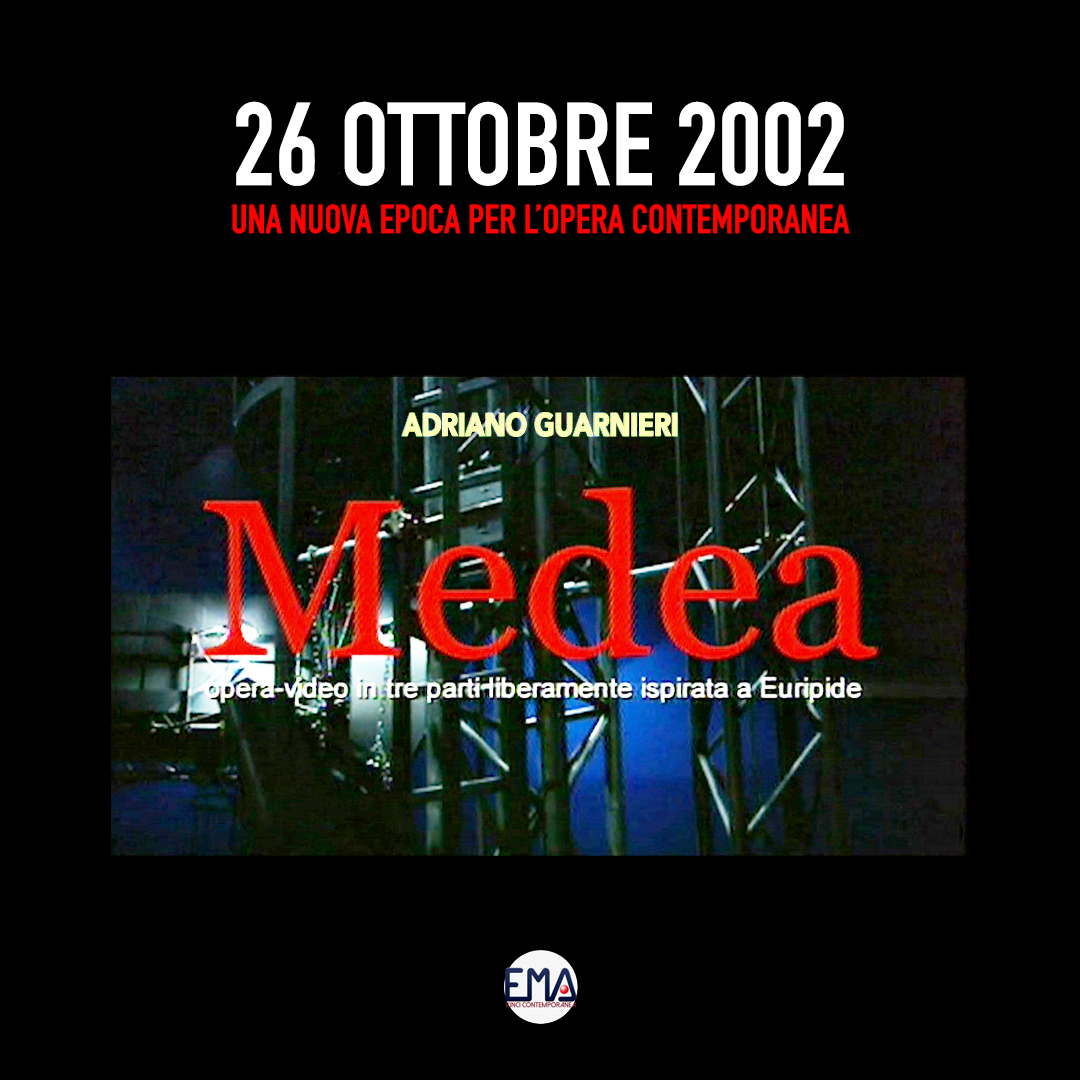 EMAVinci's tweet photo. stasera alle ore 22:39
RAI5
#medea
#adrianoguarnieri
#emavincirecords
#emavincicontemoporanea
#operadacamera
#operacontemporaneadacamera https://t.co/dJ1EOst9tv