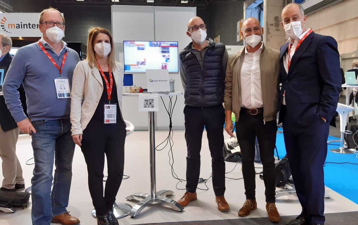 ActemiumES's tweet photo. En Actemium, el espíritu emprendedor forma parte de nuestro ADN.

Último día de Feria #BeDigital, donde hemos participado en equipo, sumando capacidades y conocimiento.

Juntos, perseguimos nuestro objetivo de contribuir en la digitalización de los procesos industriales. https://t.co/xTsPr6R9ni
