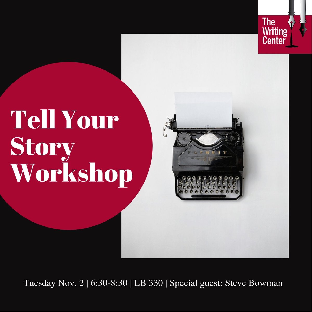 IUSWriting's tweet image. Join us Tuesday, November 2nd as faculty members from the IU Southeast English department share strategies and examples of composing personal narratives in poetry and prose. 📝

*The first 30 in attendance will receive a free gift!*