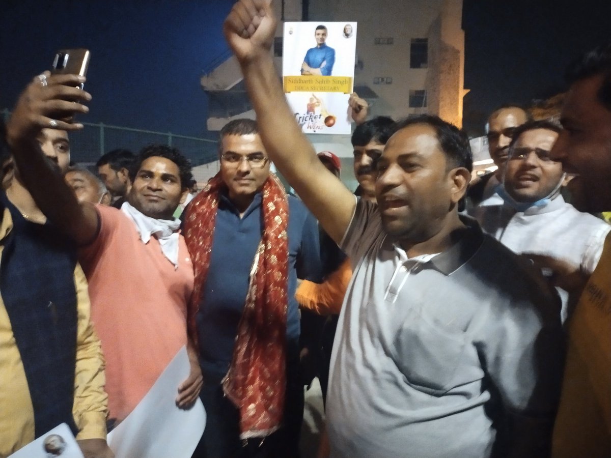 RaisMalikbjp's tweet photo. श्री Siddharth Sahib Singh जी को DDCA के सेकेट्री  बनने पर हार्दिक बधाई एवं शुभकामनाएं। 
#CleanDDCA https://t.co/3OQ55Ds1sD