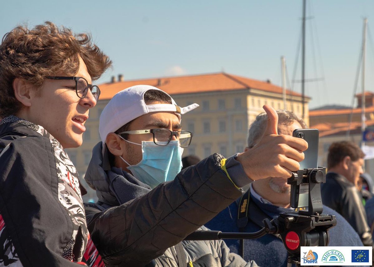 AdriaticoDelta's tweet photo. Phase one of #oceaninfluencers has come to an end. 

With our hard disks plenty of interviews, we’re girding ourselves to edit the footages!

Looking forward see the perception of the public on #oceanliteracy issues. https://t.co/ozJuExrnl3