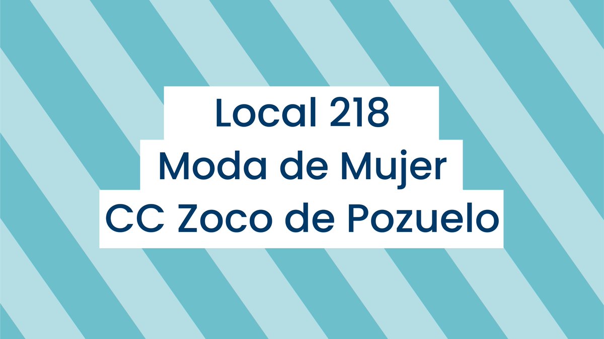 🛍 ¡Tach es tu tienda multimarca en #CCZoco! 

En el local 218 podrás encontrar la tienda de Tach con las ultimas novedades en moda mujer y marcas como Psophia, Alysi o Ecoalf. 👏🏼 Además disponen de un Outlet de moda con precios increíbles y muchas más marcas.