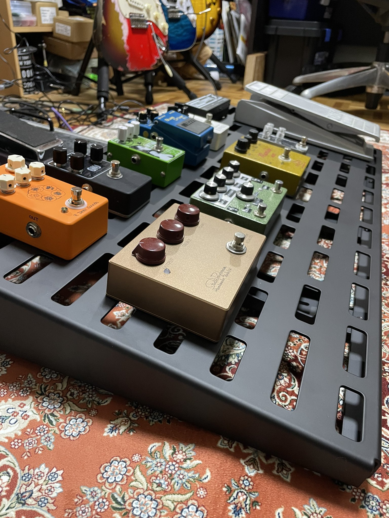 旧タイプ エフェクターボード ROCKBOARD 紐解け
