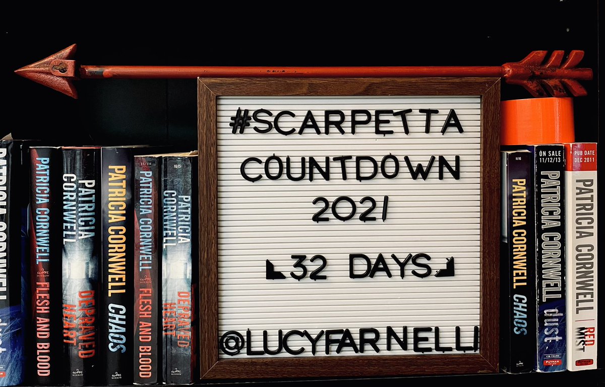 Scarpetta is coming! #scarpetta #scarpettaisback #autopsy #ticktock #lucyfarinelli #goodreads #ScarpettaCountdown #patriciacornwell