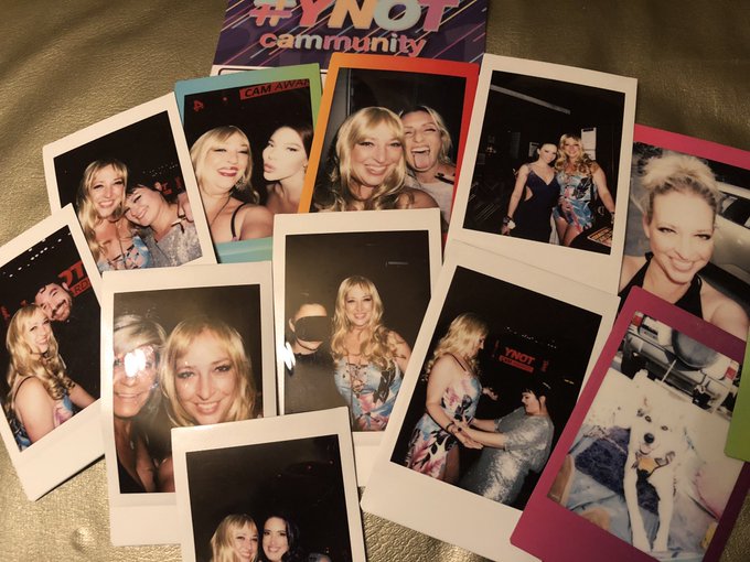 Finally found my Polaroids from @YNOTdotcom @YNOTAwards @YNOT_Cam #cammunity! Find @sexworkceo @MelRoseMichaels<a class="tags" href="/tag/ynotdotcom">@ynotdotcom</a><a class="tags" target="_blank" title="On Twitter" href="/?out=eyJ0eXAiOiJKV1QiLCJhbGciOiJIUzUxMiJ9.eyJpYXQiOjE3MjU1NDUyNTcsImlzcyI6InR3cG9ybnN0YXJzLmNvbSIsIm5iZiI6MTcyNTU0NTI1NywiZXhwIjoxNzU3MDgxMjU3LCJyZWRpcmVjdF91cmwiOiJodHRwczovL3R3aXR0ZXIuY29tL1lOT1RBd2FyZHMifQ.6DCEPtc9zS5stIClPEfLldauyR5Iw9AM_PIuHqnr8lnJMPLcBhefliB_Y19fx2U_QjhL4Q9cOEwX_Ld3VLfdBw">@YNOTAwards</a><a href="/tag/cammunity"class="tags"><span>#cammunity</span></a>