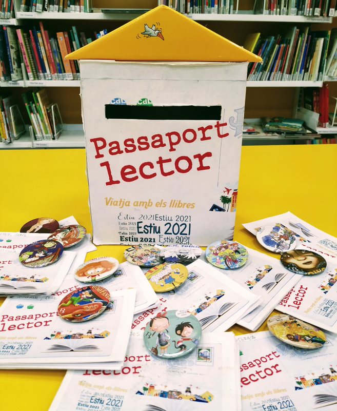 bibliotgn's tweet photo. 🏃🏃♀️Ja heu vingut a buscar el vostre #PassaportLector
amb les vostres lectures estiuenques❓🙄
📚Us esperen moltes sorpreses‼️🎁
#llegim #infantil https://t.co/B7CoHgH9vw