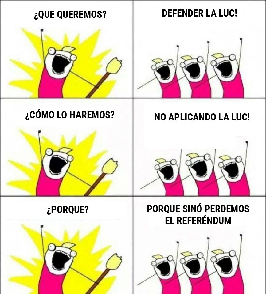 Son un show 😂 
#VotaSi