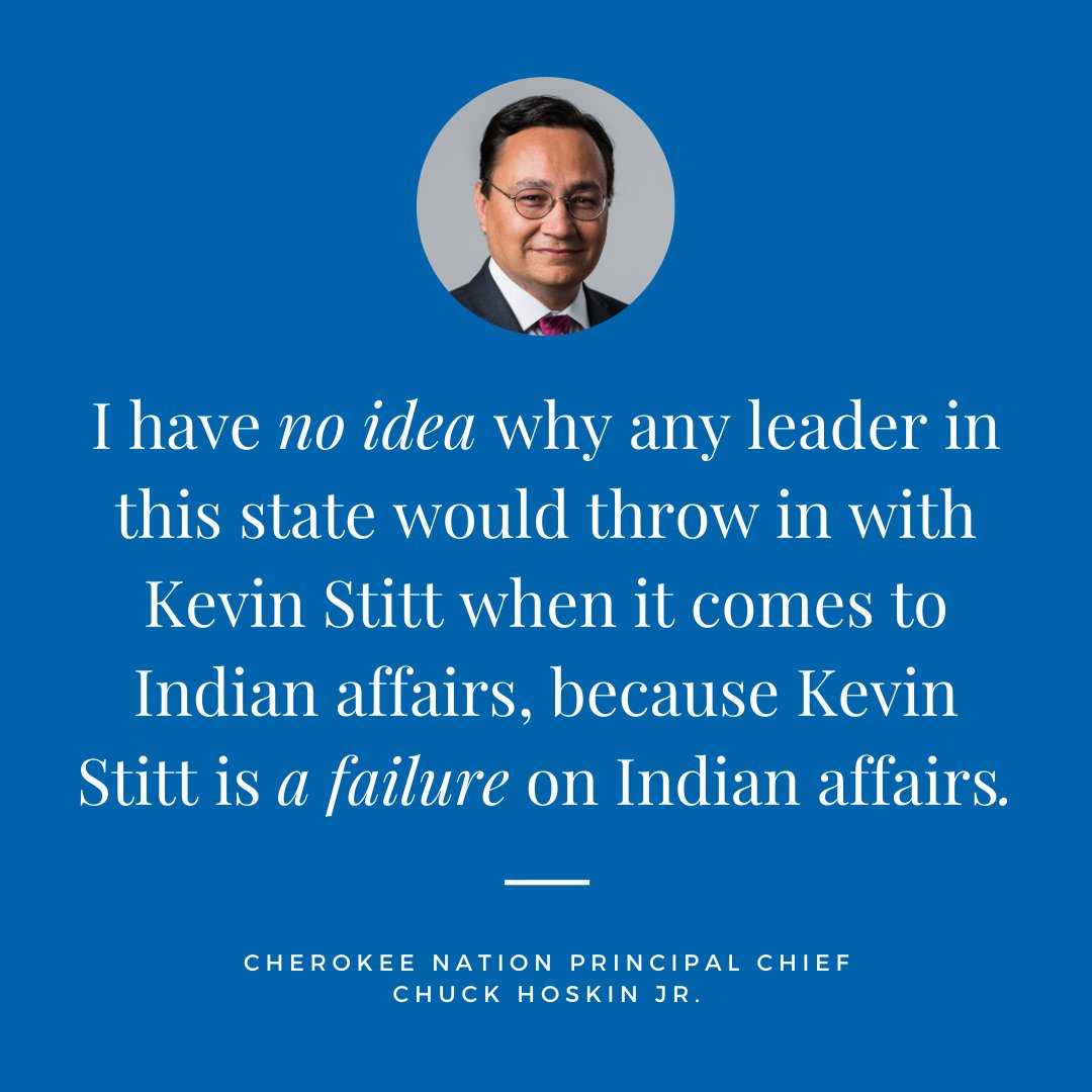 CherokeeNation's tweet photo. Cherokee Nation leaders joined others Wednesday night after the city of Tulsa &amp; others filed an amicus brief, asking the Supreme Court to overturn the #McGirt ruling.

Principal Chief @ChuckHoskin_Jr spoke to Public Radio Tulsa about Tulsa Mayor G.T. Bynum and the city’s filing. https://t.co/VOO8zhmsWf