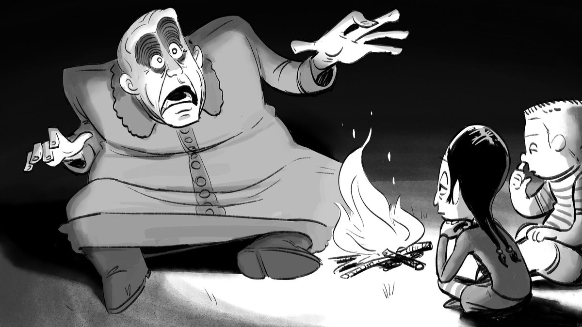 Do you think Uncle Fester would scare the Addams kids with the most buckwild scary story you've ever heard, or just like, recounts of his years of office work? I don't think he's got a chance either way
#addamsfamily #TheAddamsFamily