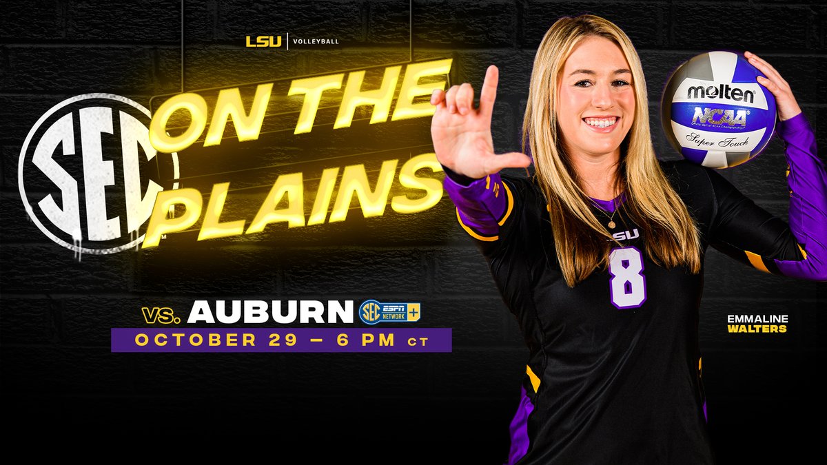 Quick Trip ✈️ The Tigers head out to play Auburn in their lone match of the week. 📄: lsul.su/3CoBG1X