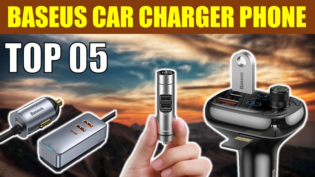 Baseus Fast Car Charger for Phone
👉youtu.be/sWjLdDZU-7w
