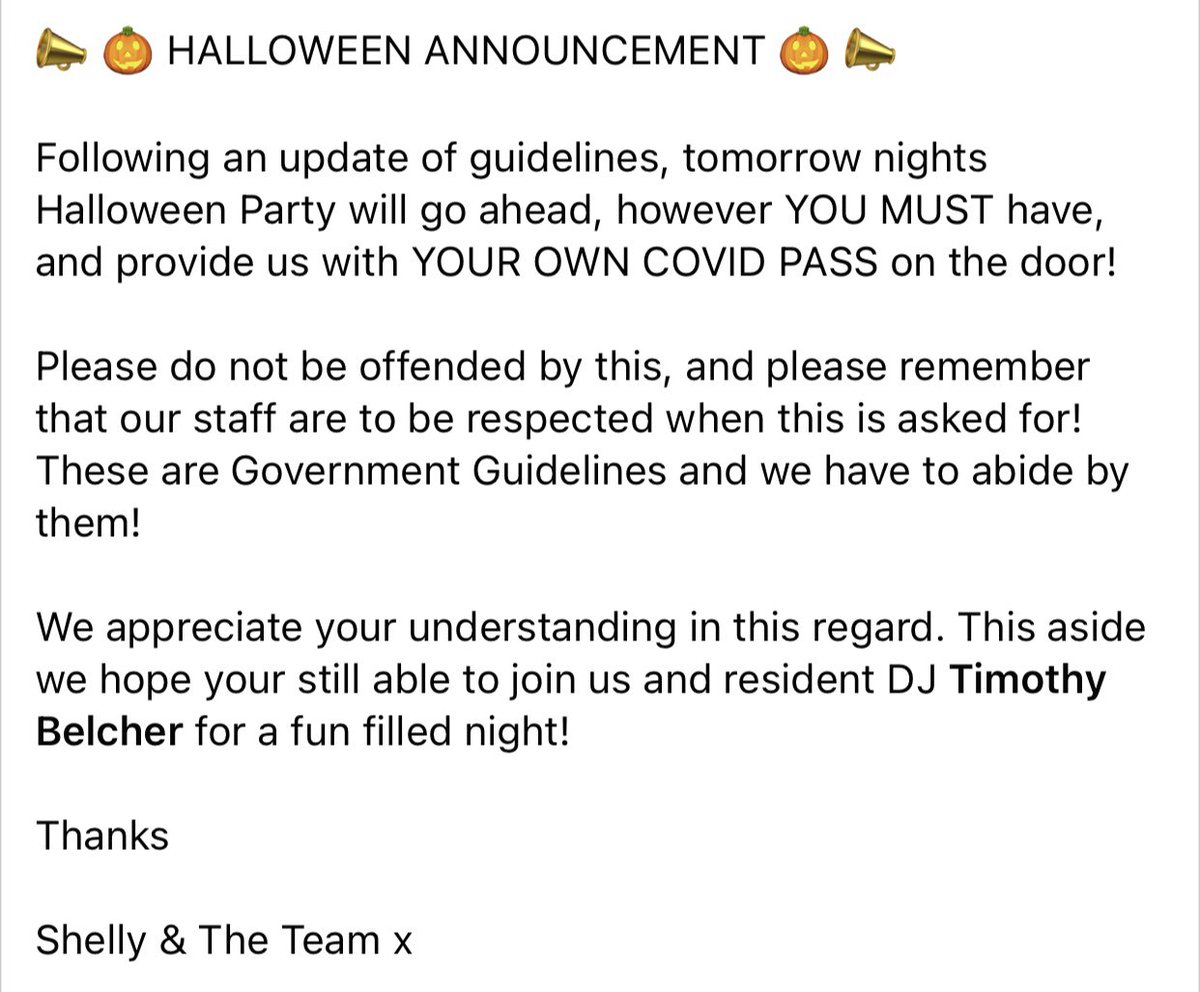 TheSarahSiddons's tweet photo. 📣🎃 IMPORTANT ANNOUNCEMENT🎃📣 https://t.co/GVv4qvTH3z