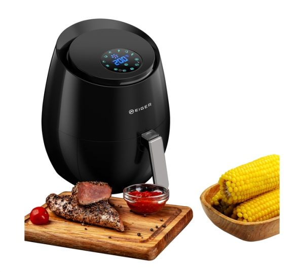 FillYourCartSA's tweet photo. Aria Digital Air Fryer - R1,999.00

•1500W
•DIGITAL EASY TOUCH CONTROL PANEL
•7 COOKING PRESETS
•RAPID AIR CIRCULATION SYSTEM
•NON STICK FOOD BASKET
•OVERHEAT PROTECTION
•COOL TOUCH HOUSING AND HANDLE

https://t.co/sYZtIUpD3P https://t.co/6vhjX4XjtB