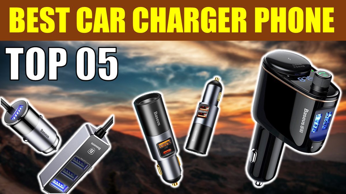 Baseus Car Charger for Mobile Phone
👉youtu.be/3B57Ly0C14k