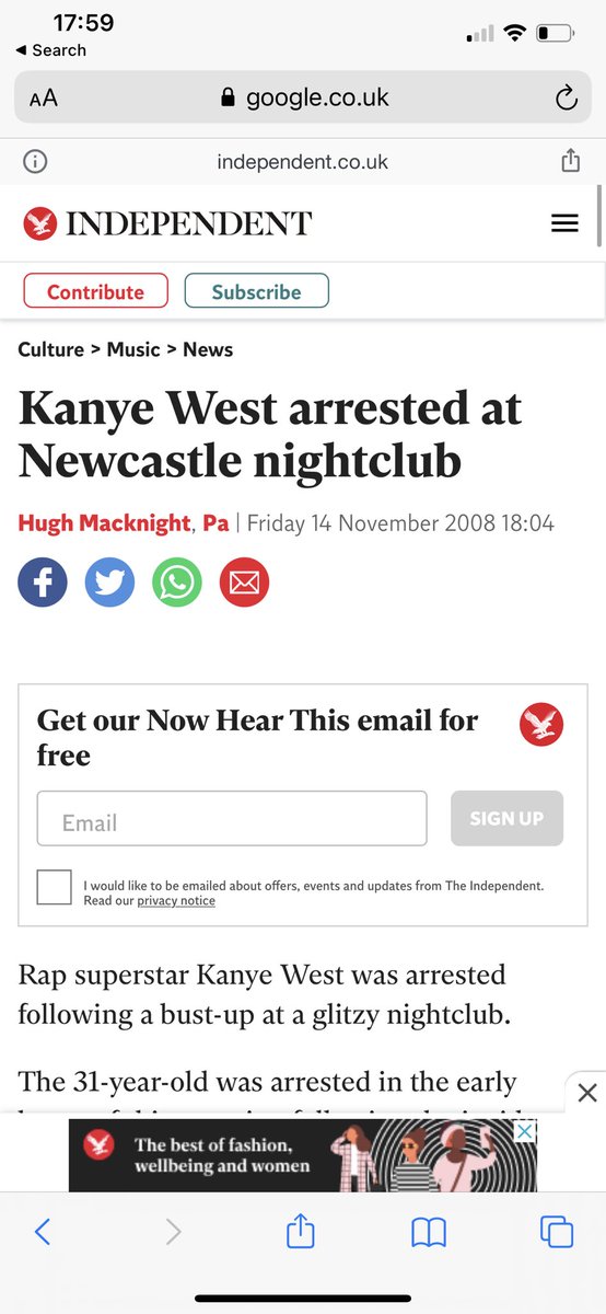 just a reminder that Kanye West got nicked at Tup Tup Palace 13 years ago