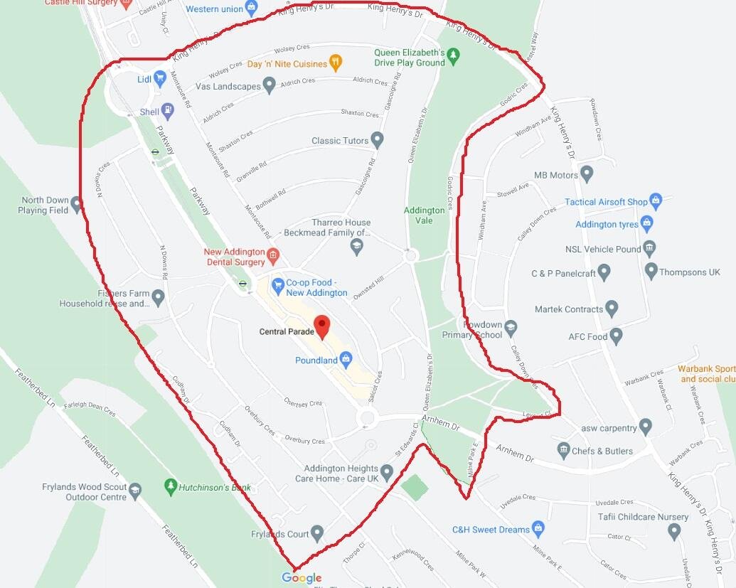 Owing to continued ASB in the area of Central Parade, please note that a S.35 DISPERSAL ZONE will be in place to run concurrently between the dates and times and zone below: Overall Start Date and Time: 29/10/2021 1600 Hours Overall Finish Date and Time: 03/11/2021 0300 Hours