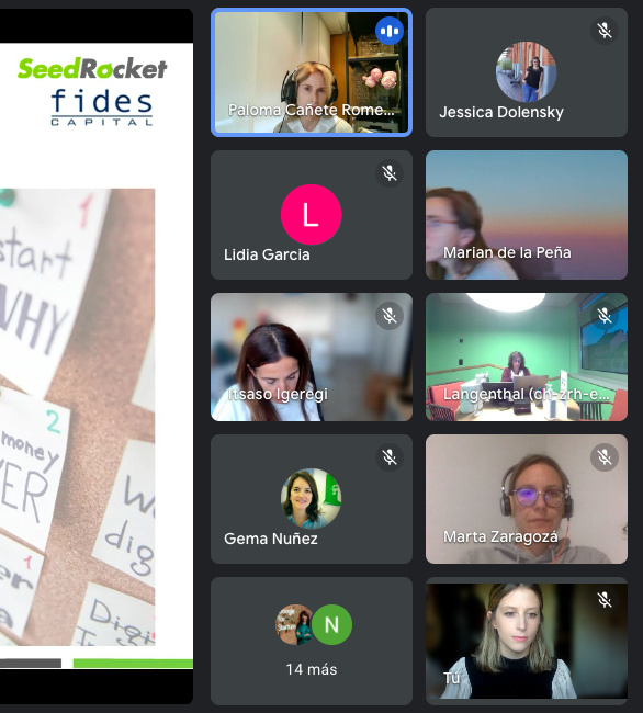 seedrocket's tweet photo. 🔵¡Último día del #SeedRocketCampusBAs: Women Edition! Finalizamos el programa resolviendo con las alumnas de @GoogleES y #GFSalumni @GoogleStartupES, algunos casos reales de @AdaraVentures y #FidesCapital, con @RoPillado y @PaloCanete 💶📝 https://t.co/NDoSU6xDCv