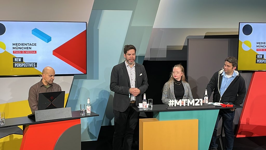 XR Panel und Meet-up des <a href="/XRBavaria/">Extended Reality Bavaria e.V.</a> bei den Medientagen München 2021
#xr #mr #ar #vr #mtm21