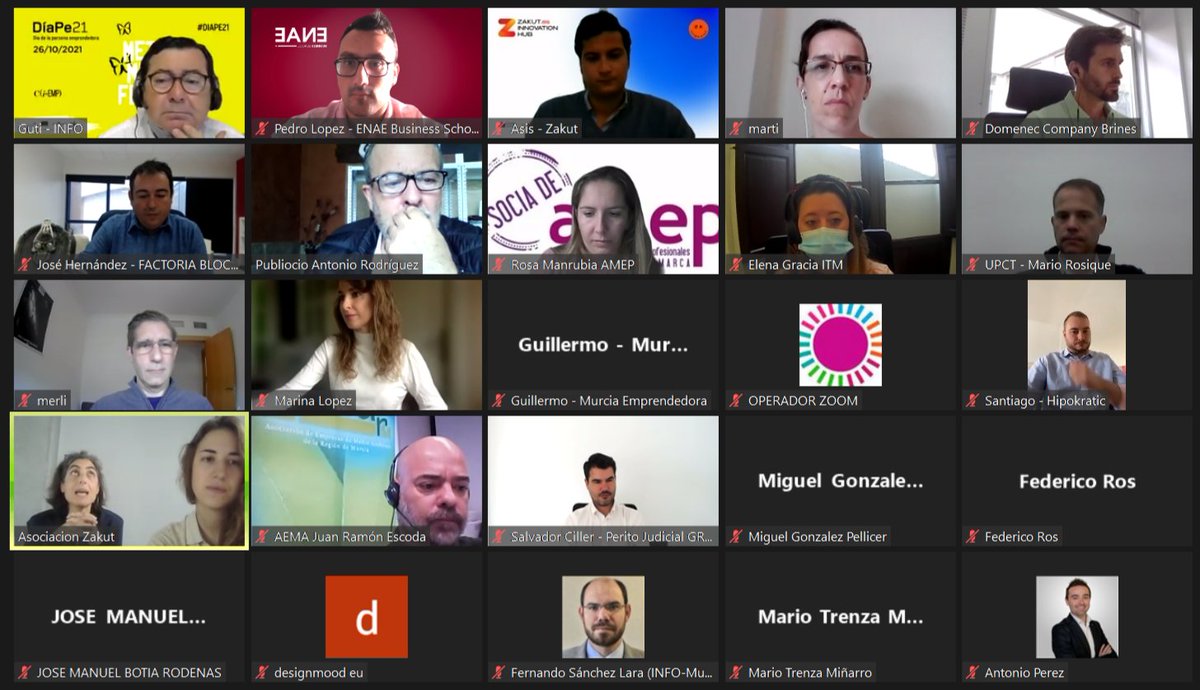 ENAEbusiness's tweet photo. Gran jornada la que disfrutamos ayer junto a los emprendedores de la Región en el #DIAPE21. ¡Un éxito como cada año! 👏👏 https://t.co/Hbb9kcqdh2