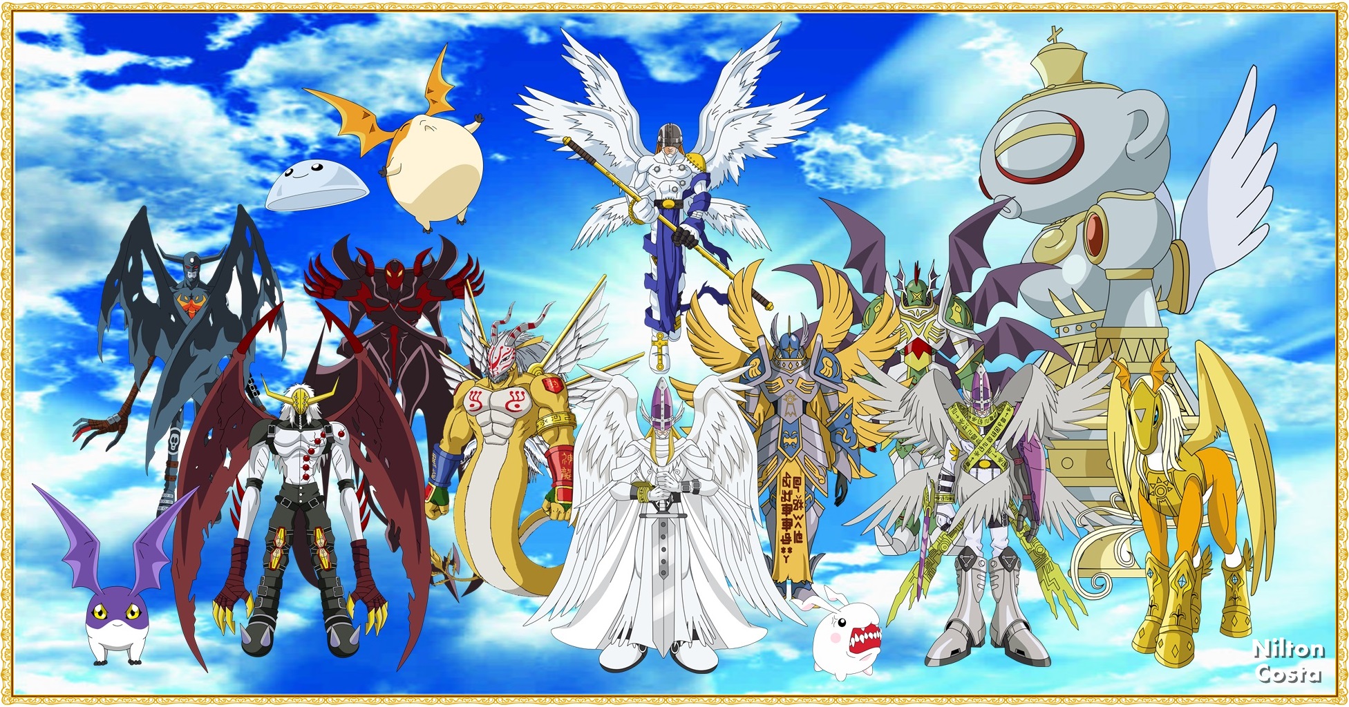 Patamon Evolutions Great Design Studio Digimon Patamon Evolution