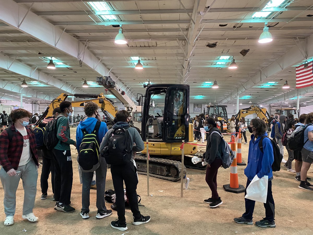 True student learning happening today at the 2021 Trades Expo held at the Franklin county fairgrounds.  Luv the strong student interest in learning more about <a href="/TollesTech/">Tolles Career & Technical Center</a> opportunities. TY to <a href="/HilliardSchools/">Hilliard Schools</a> and <a href="/OhioContractors/">OH Contractors Assoc</a>.