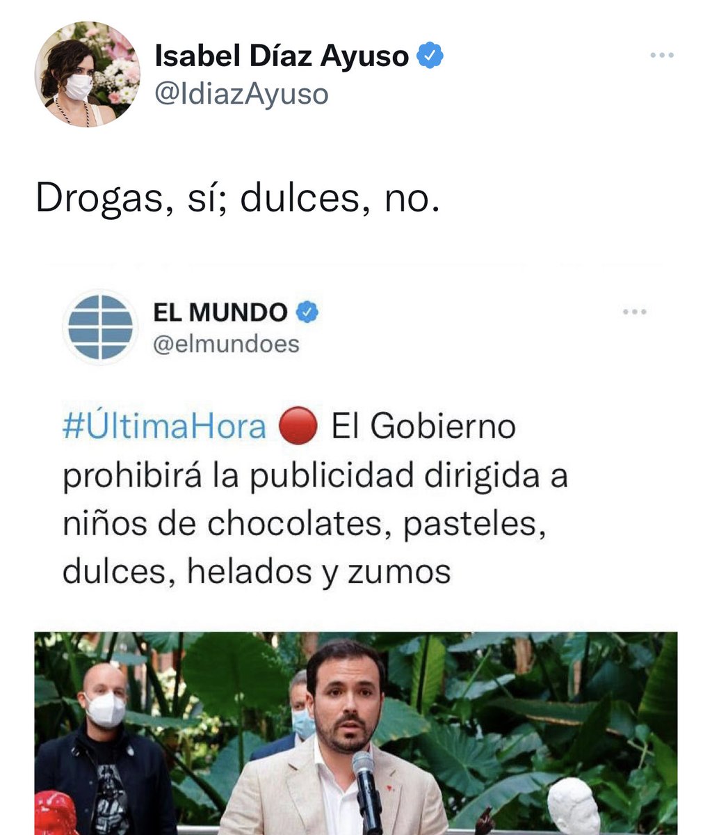 Deja a los chavalotes, Isabel. Déjalos que caminen como ellos camelen. Si los chavales camelan pegarle un poquito a la lejía, o camelan pegarle un poquito a la mandanga, ¡Pues déjalos! #lamandanga #elfary #vivaelvino