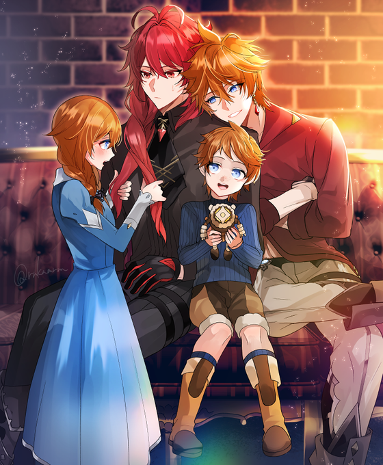 「brothers red hair」 illustration images(Popular)