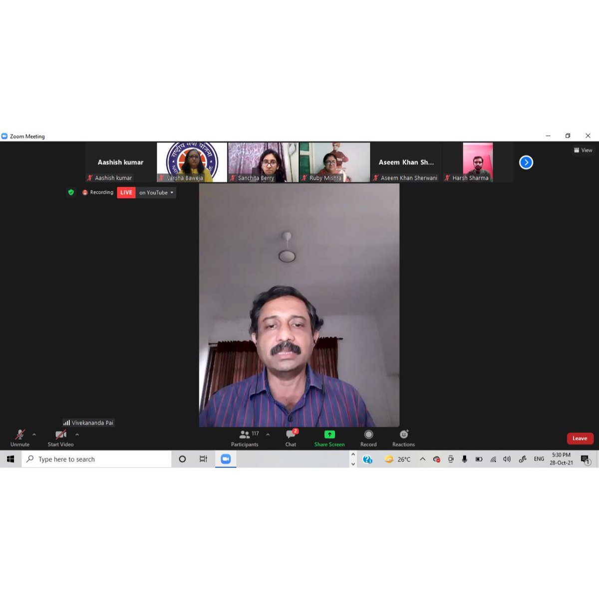 NssunitDbc's tweet image. The NSS Unit of Deshbandhu College on account of the 154th Birth Anniversary of Sister Nivedita organised the 2nd National Webinar on 28th October, 2021.
#BirthAnniversary #SisterNivedita #GreatWoman #ProudIndian #Promotions #narendramodi #yasministry #educationministry #nssindia
