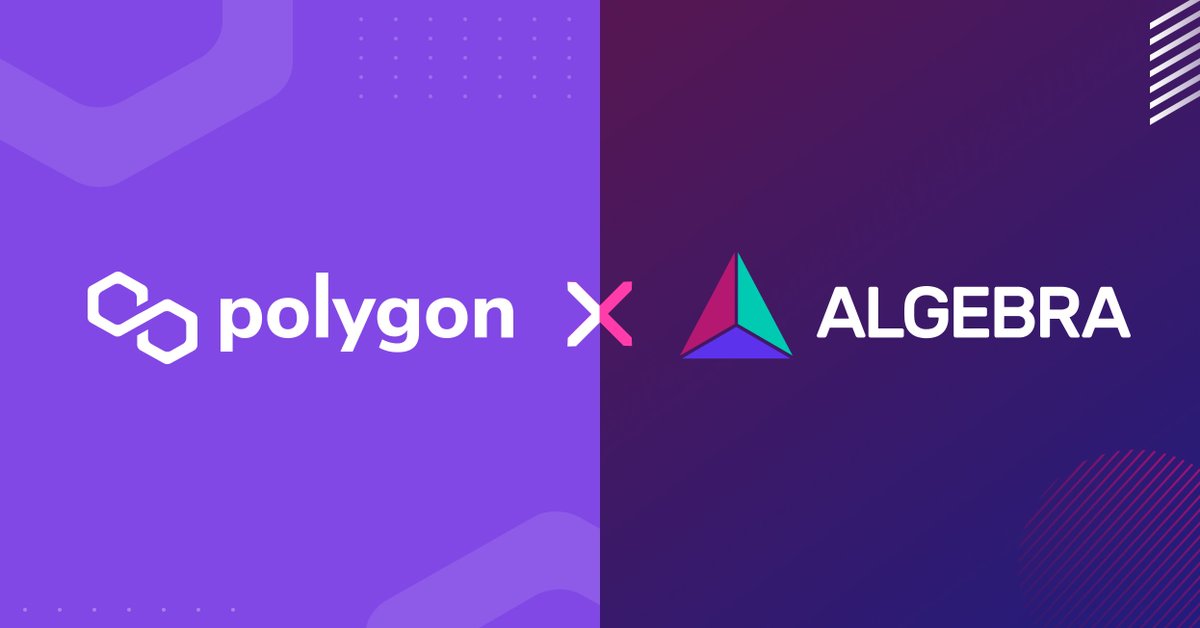 CryptoAlgebra's tweet photo. Algebra token is Live!

We will take over the DEX world💫

Soon Polygon Network will have an innovative DEX in their ecosystem

Thank you again 
@0xPolygon https://t.co/qchsqNlznN