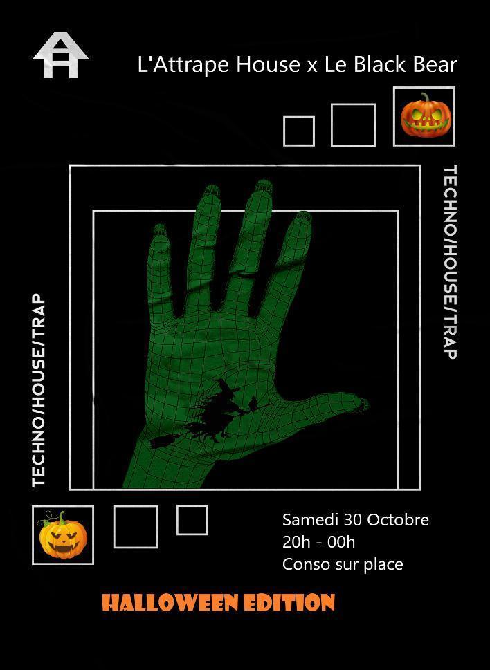 AttrapeHouse's tweet image. Ce samedi, au Black Bear, l'Attrape House vous mix ça