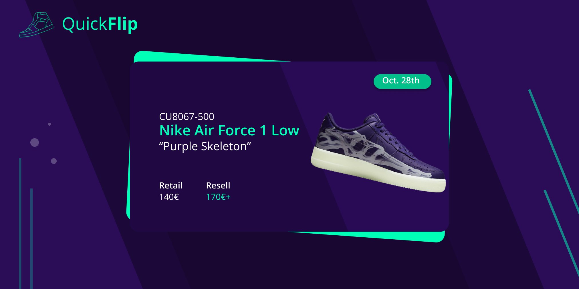 Air force 1 skeleton hotsell resell