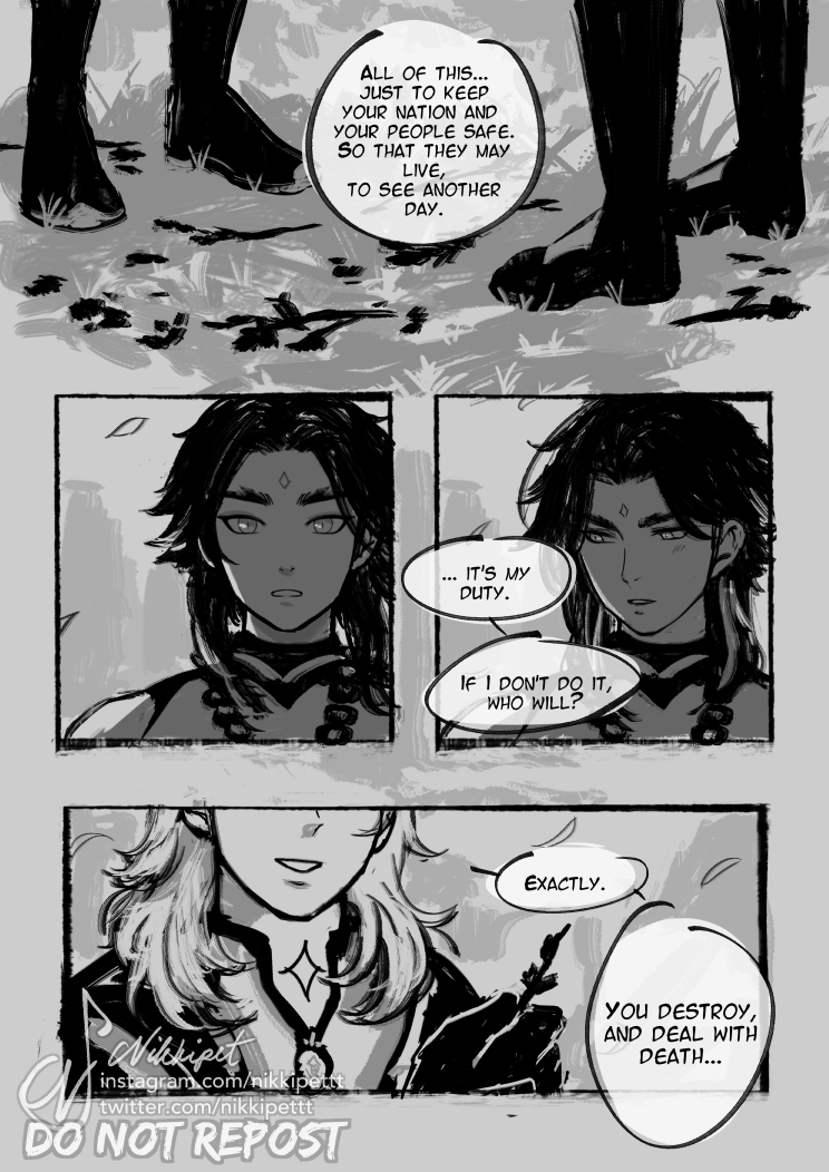 「Chance Meeting」
#GenshinImpact #原神 #Albedo #Xiao