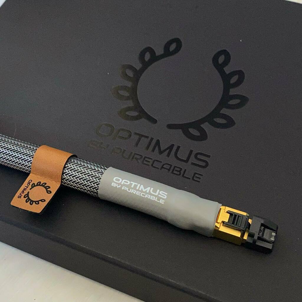 purecable's tweet image. Optimus network cable. 

Ready for the Dutch Audio Event this weekend. 

#hifiporn #stereophiles #highendaudio #highendaudiocables #audiophile instagr.am/p/CVlH7loM2Gi/