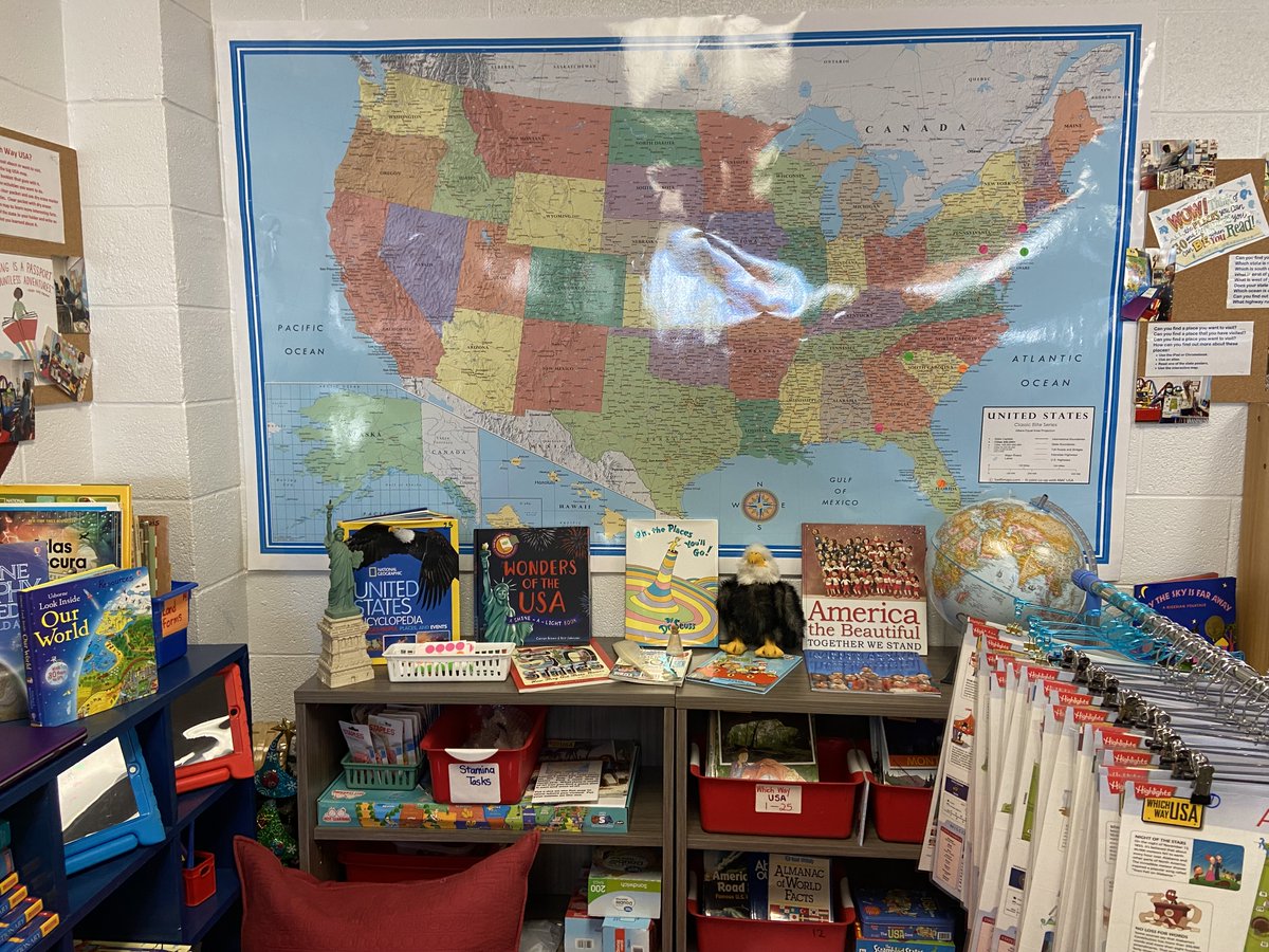 Thanks to a $3,000 grant from the Rotary Club, our Communities Supporting Schools Success Coaches were able to purchase books, maps and technology to support student learning! We are so excited about our diverse collection of books and materials! We love our community! #EagleFam