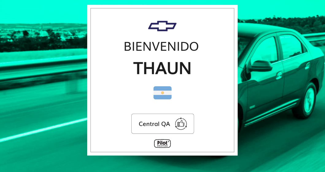 Pilot_Solution's tweet photo. 🎉  Bienvenido Thaun 🎉

Un nuevo concesionario que nos elige.

Gracias por confiar en #PilotSolution https://t.co/pbkVy6Sd5R