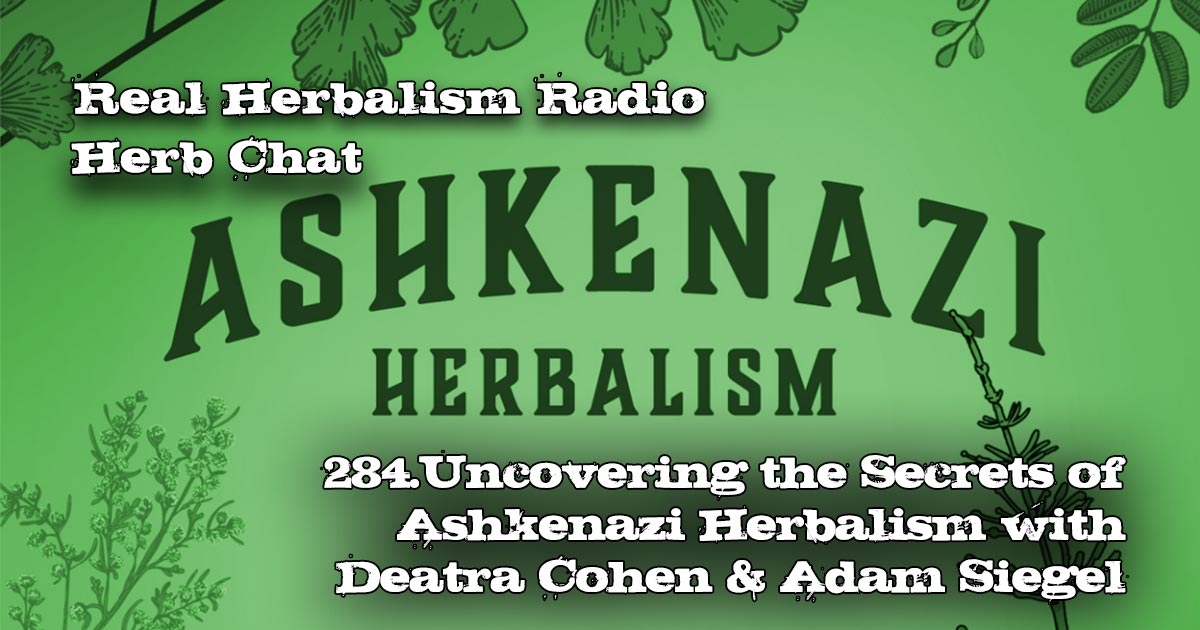 PrctklHerbalist's tweet image. We reflected on our conversation with @ashkenazi_herbalism Deatra and Adam last week. There's so much to learn from The Plants and the cultures they've helped shape!
.
Join us for Real Herbalism Radio on your fav podcast service.