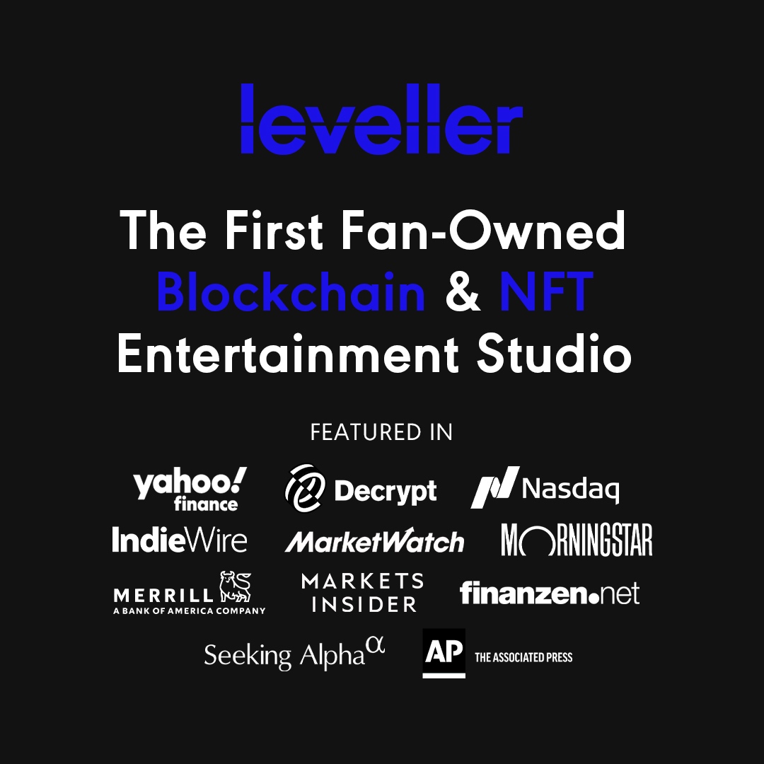 LevellerMedia's tweet photo. Did you know that Leveller is the first fan-owned Blockchain &amp; NFT entertainment studio? We've been featured in several publications like Yahoo!Finance and MarketWatch.

Learn more and invest in us at https://t.co/8jZjiqE36B https://t.co/Fo8YwPijMj